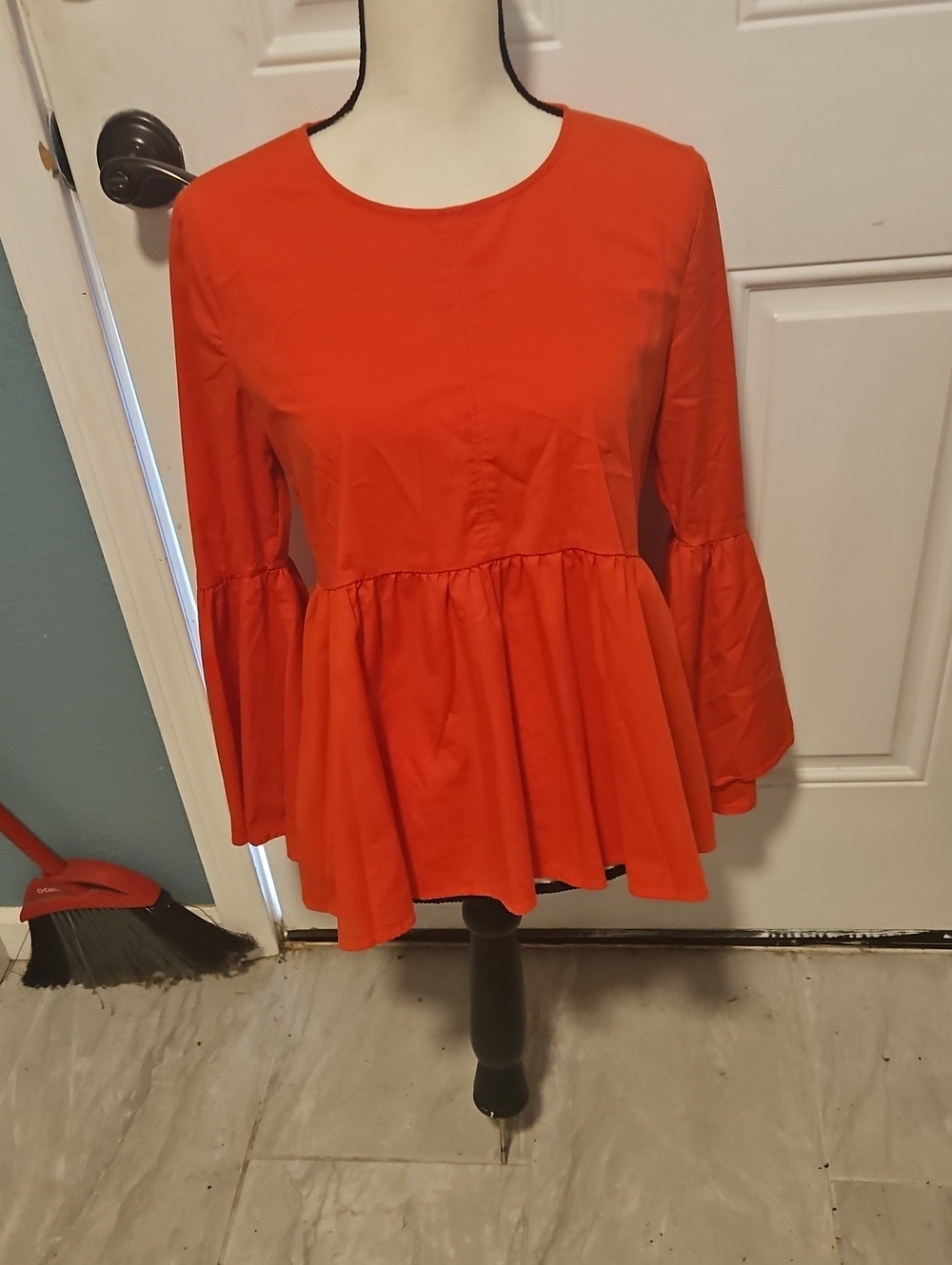 Harlowe & Graham Bell-Sleeve Top